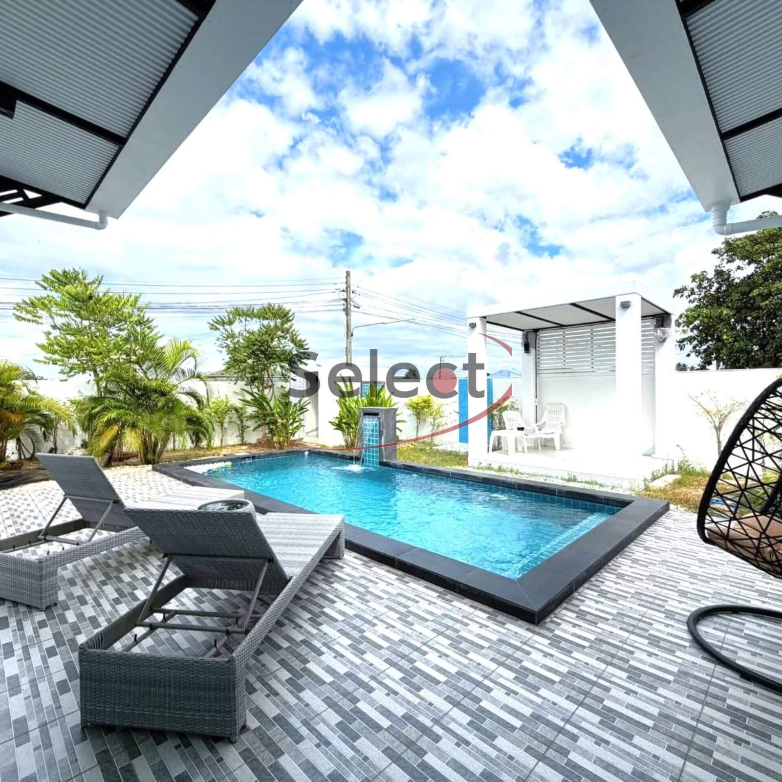 Nordic Pool Villa Mabprachan – Modern 3-Bedroom Luxury Near International Schools SST2512140 - select property pattaya