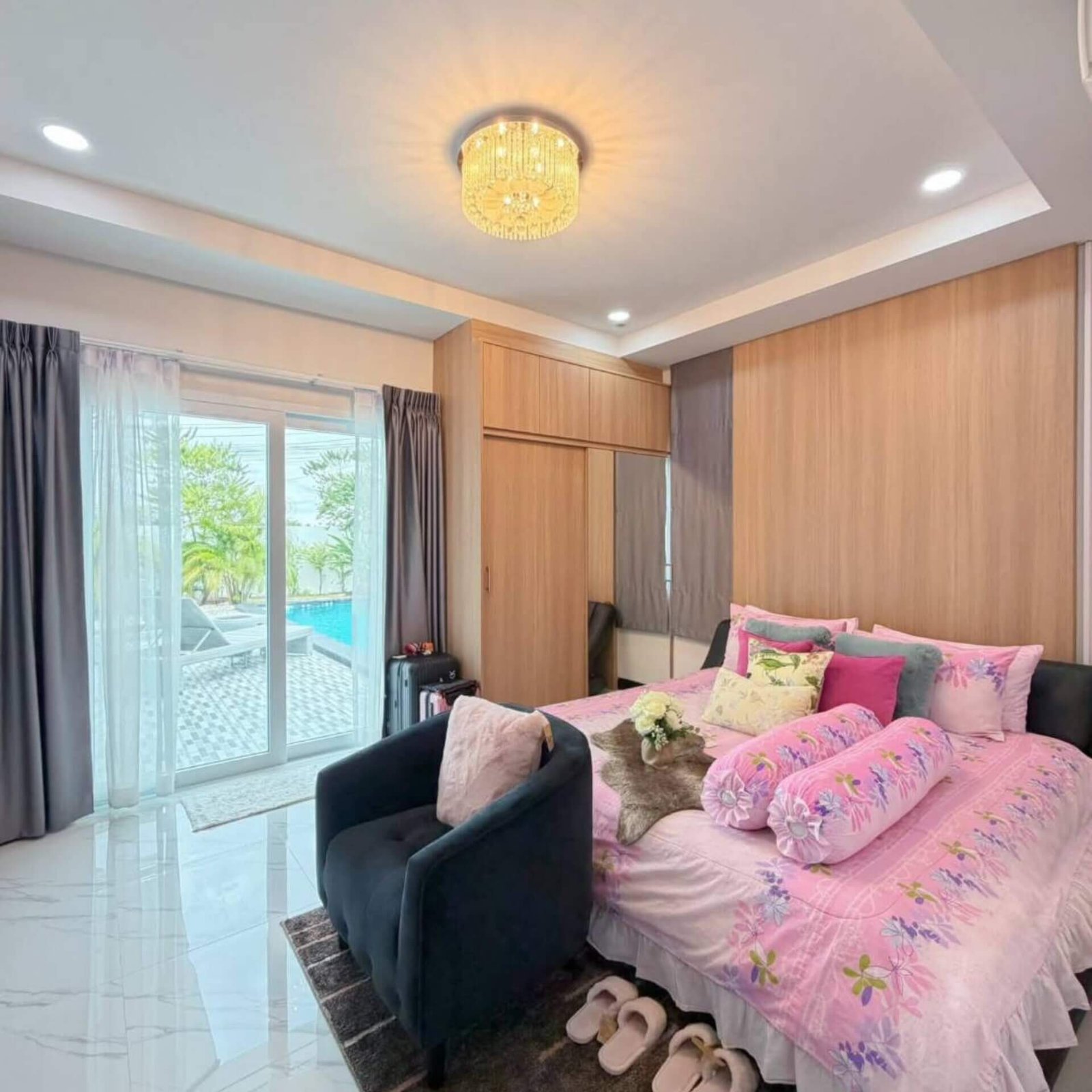 Nordic Pool Villa Mabprachan – Modern 3-Bedroom Luxury Near International Schools SST2512140 - select property pattaya