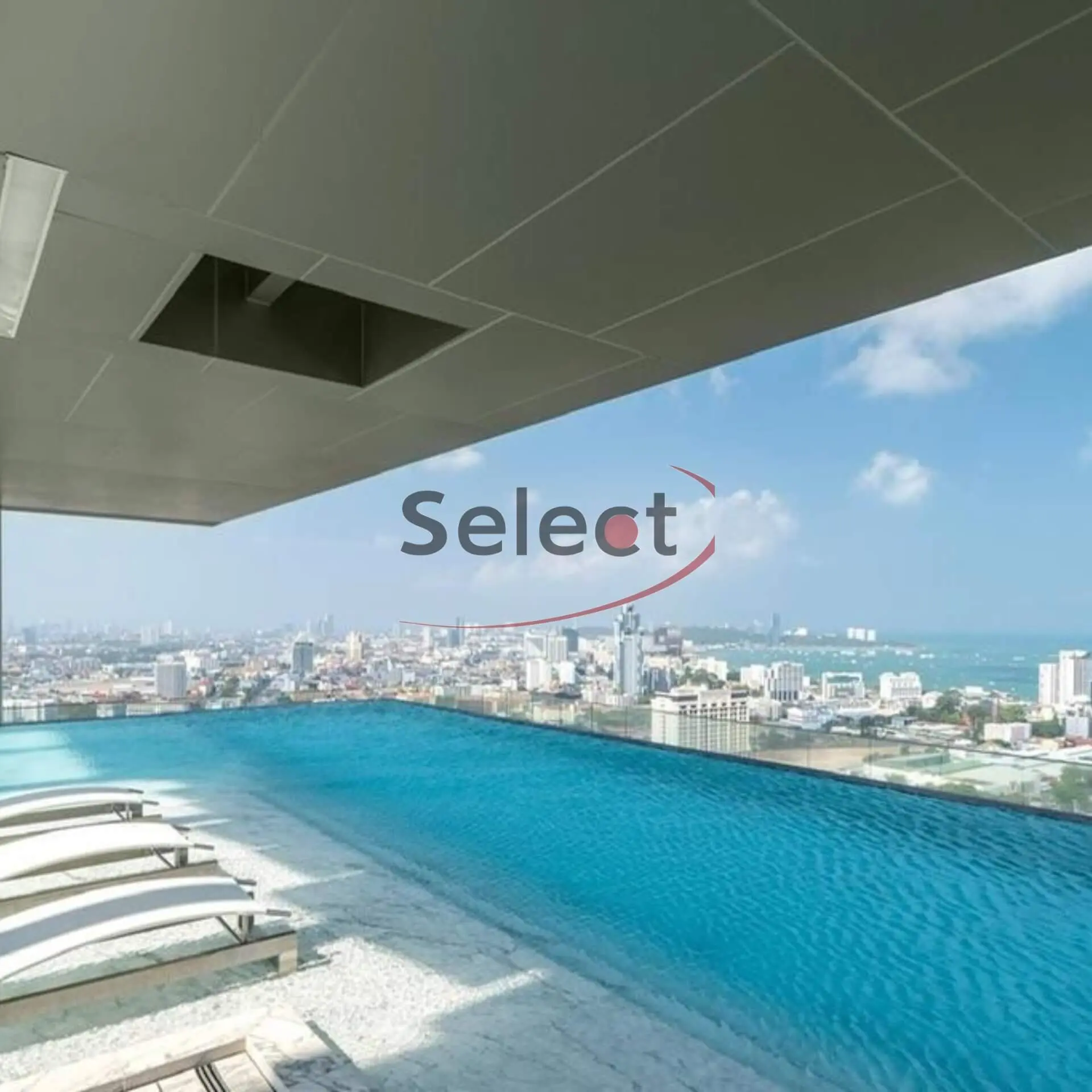 ONCE Pattaya - Modern 1-Bedroom Sea View Suite for Short-Term Rent RS260188 - select property pattaya