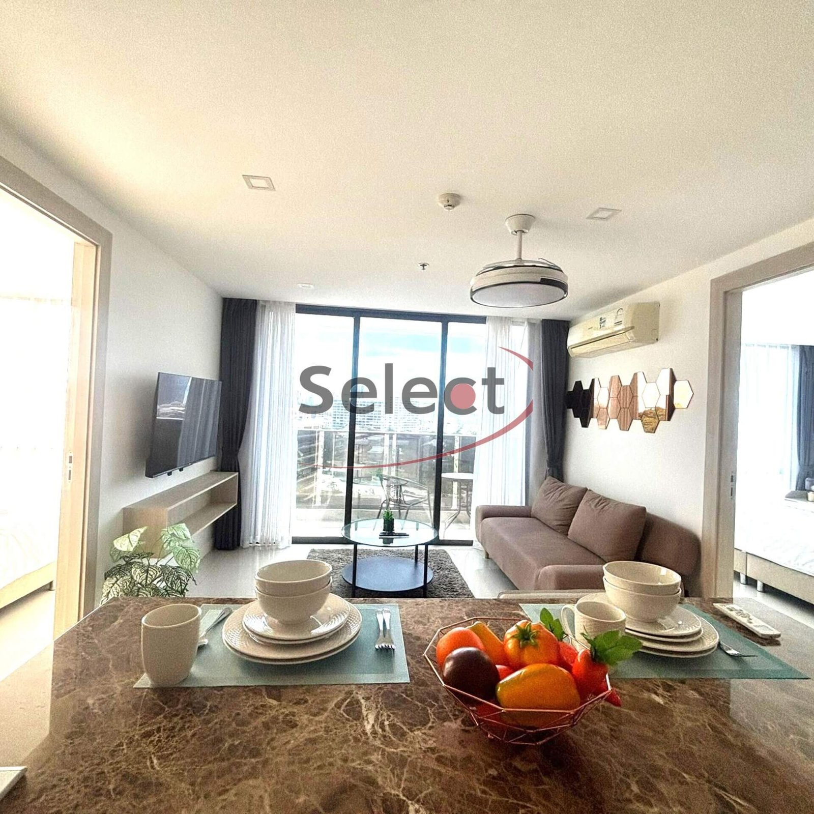 The Jewel Pratumnak – Exquisite 11th Floor 2-Bedroom Suite with Panoramic Sea Views SSF2512138 - select property pattaya