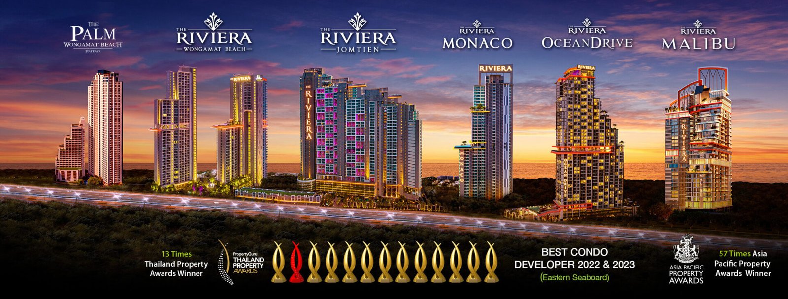 The Riviera Award-Winning Developer