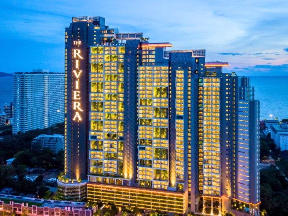 The Riviera Jomtien Award-Winning 2-Bedroom Corner Residence with Panoramic Sea Views SSF2512137 - select property pattaya