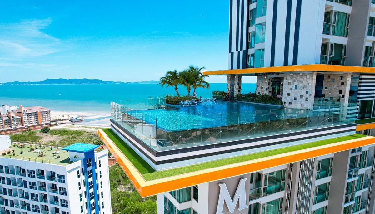 The Riviera Monaco Ultra-Luxury 1-Bedroom Corner Residence with Private Balcony Jacuzzi SSF2512135 - select property pattaya