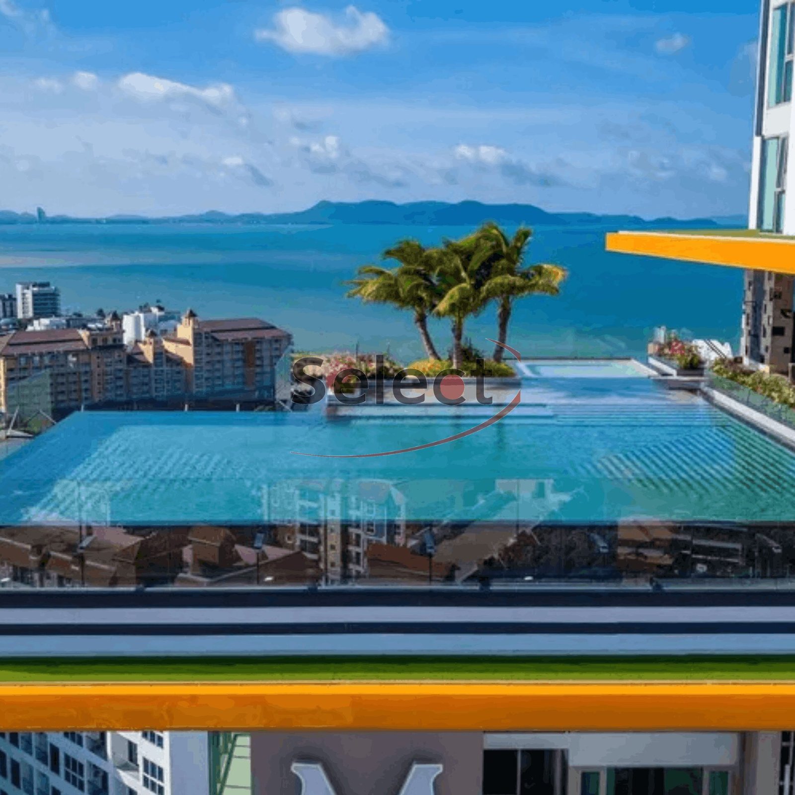 The Riviera Monaco Ultra-Luxury 1-Bedroom Corner Unit with Private Balcony Jacuzzi RS251274 - select property pattaya