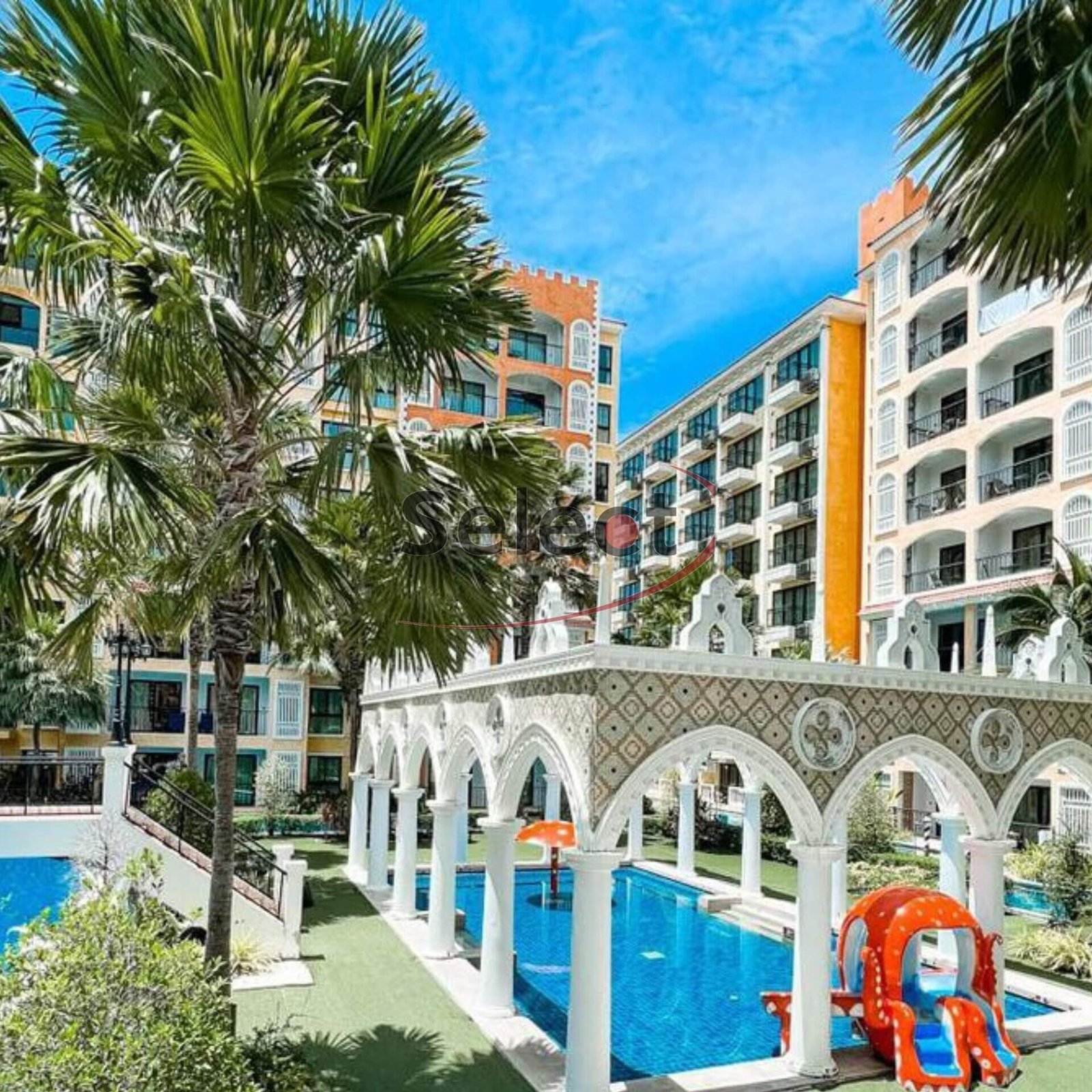 Venetian Signature Condo Resort – Rare Pool Access 1-Bedroom in Na Jomtien SSF2601160 - select property pattaya