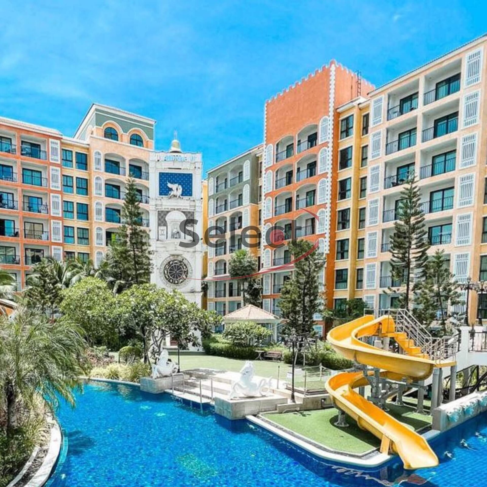 Venetian Signature Condo Resort – Rare Pool Access 1-Bedroom in Na Jomtien SSF2601160 - select property pattaya