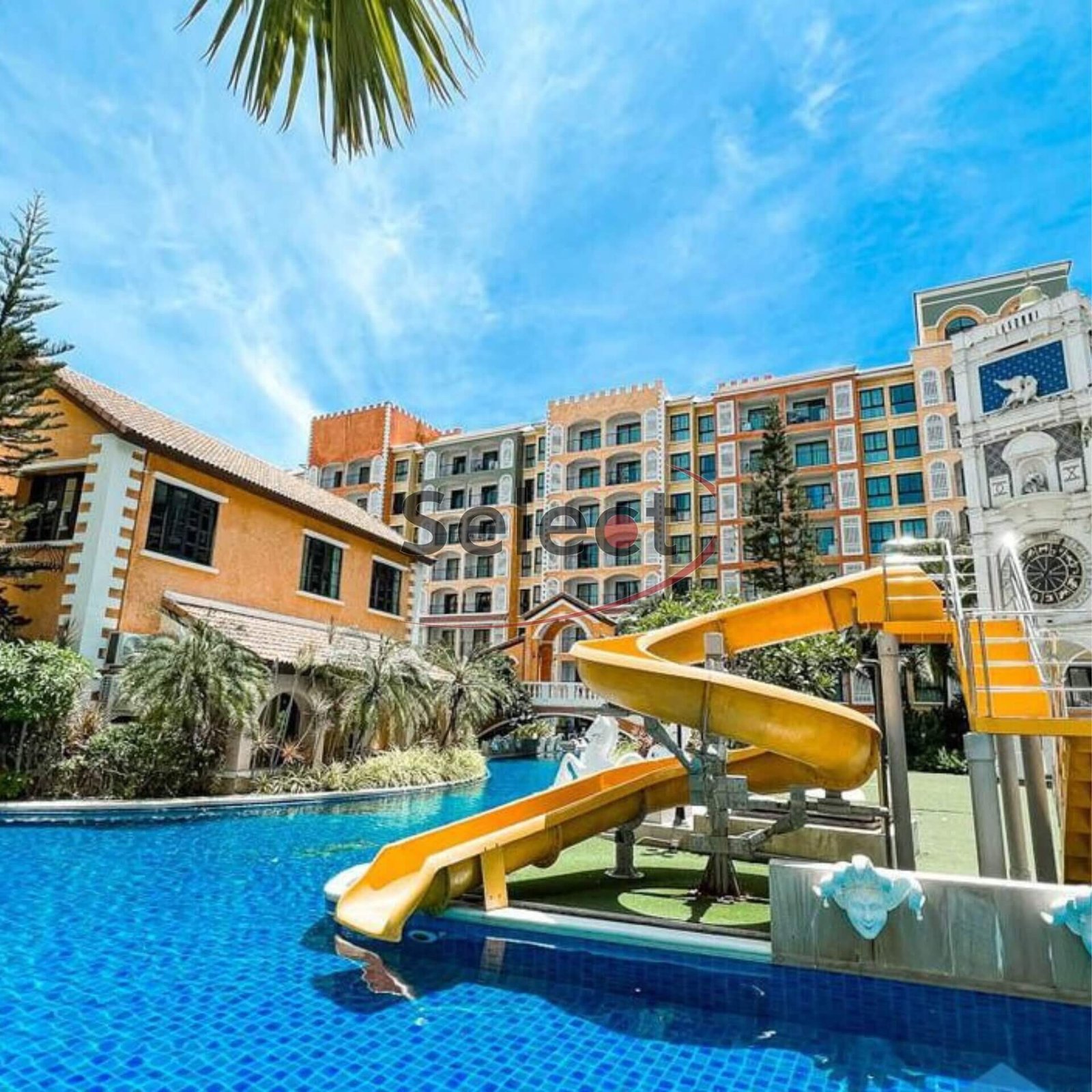 Venetian Signature Condo Resort – Rare Pool Access 1-Bedroom in Na Jomtien SSF2601160 - select property pattaya