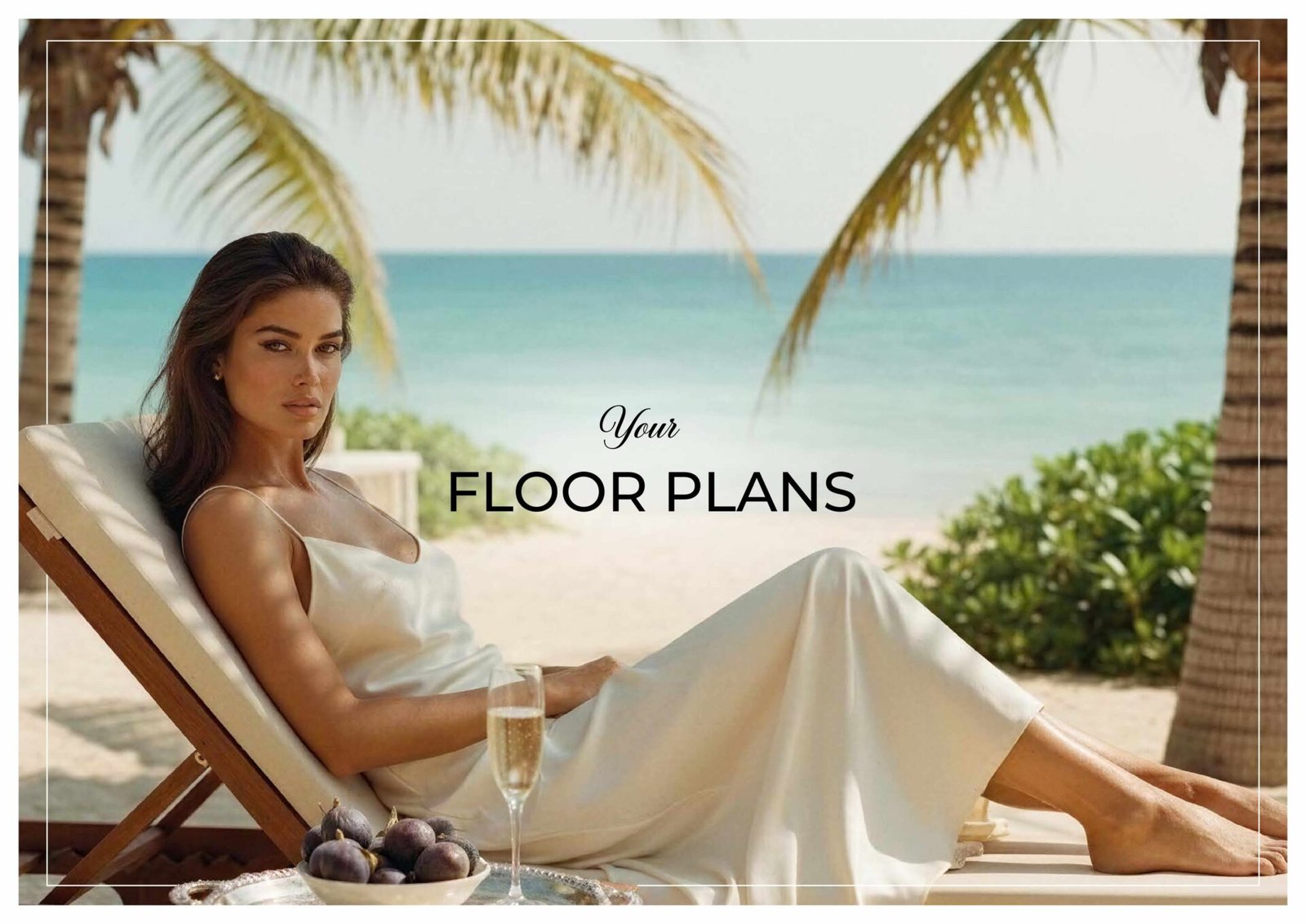 the riviera palm beach wongamat Floor Plan