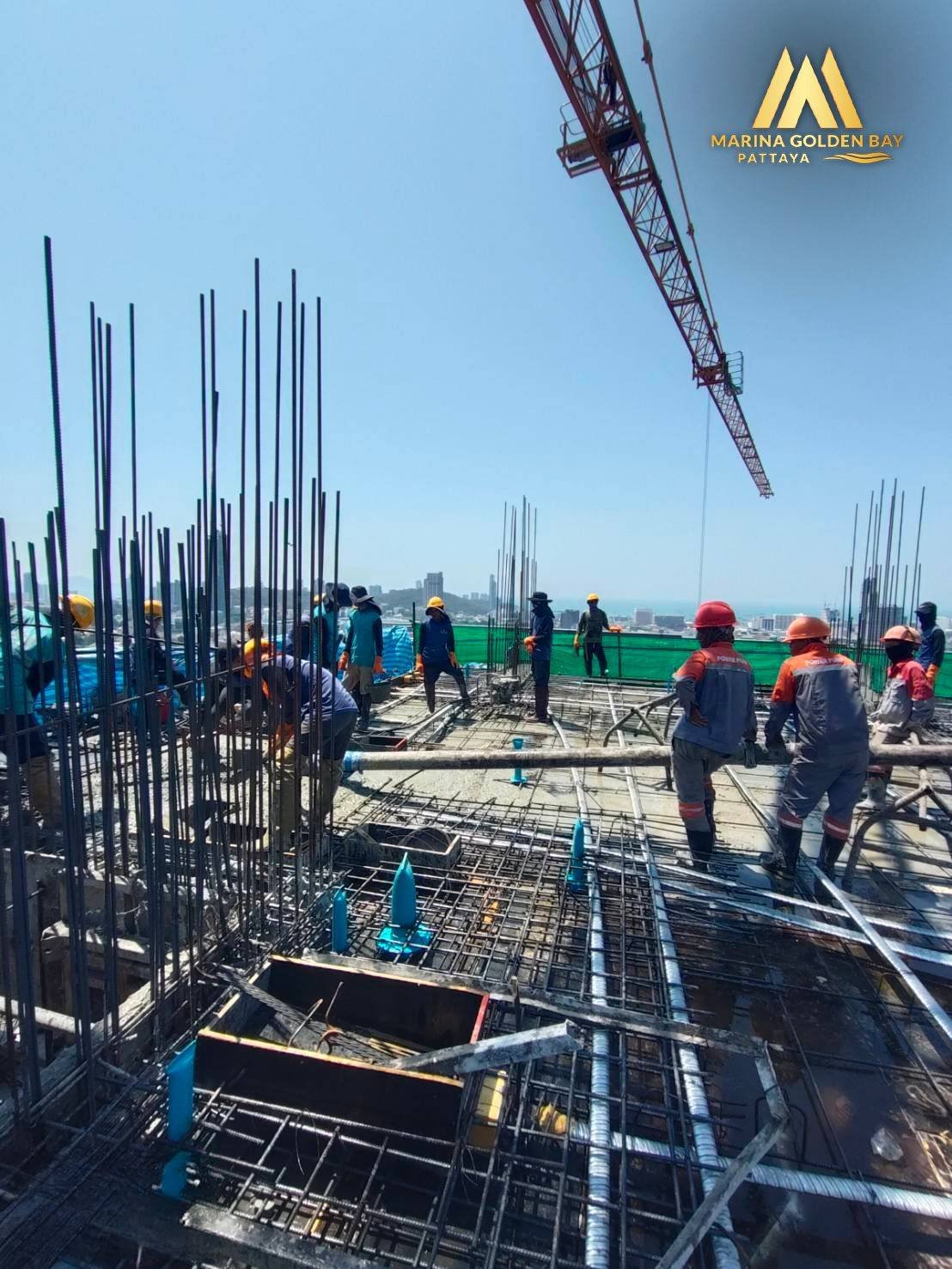Marina Golden Bay Pattaya constraction update 25 april 2026 - Select property pattaya