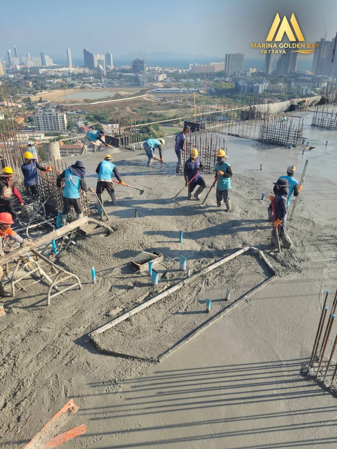Marina Golden Bay Pattaya constraction update 25 april 2026 - Select property pattaya