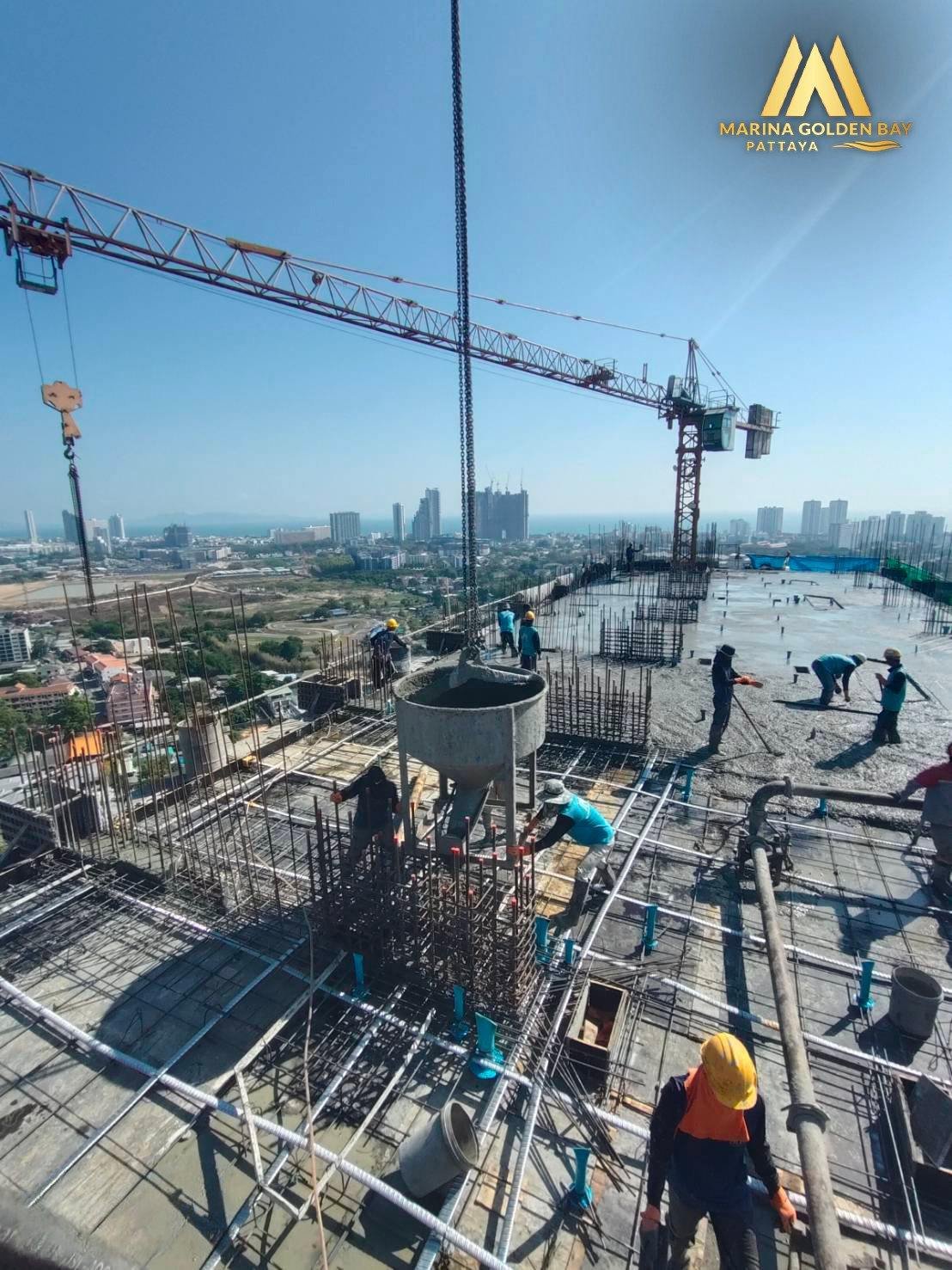 Marina Golden Bay Pattaya constraction update 25 april 2026 - Select property pattaya