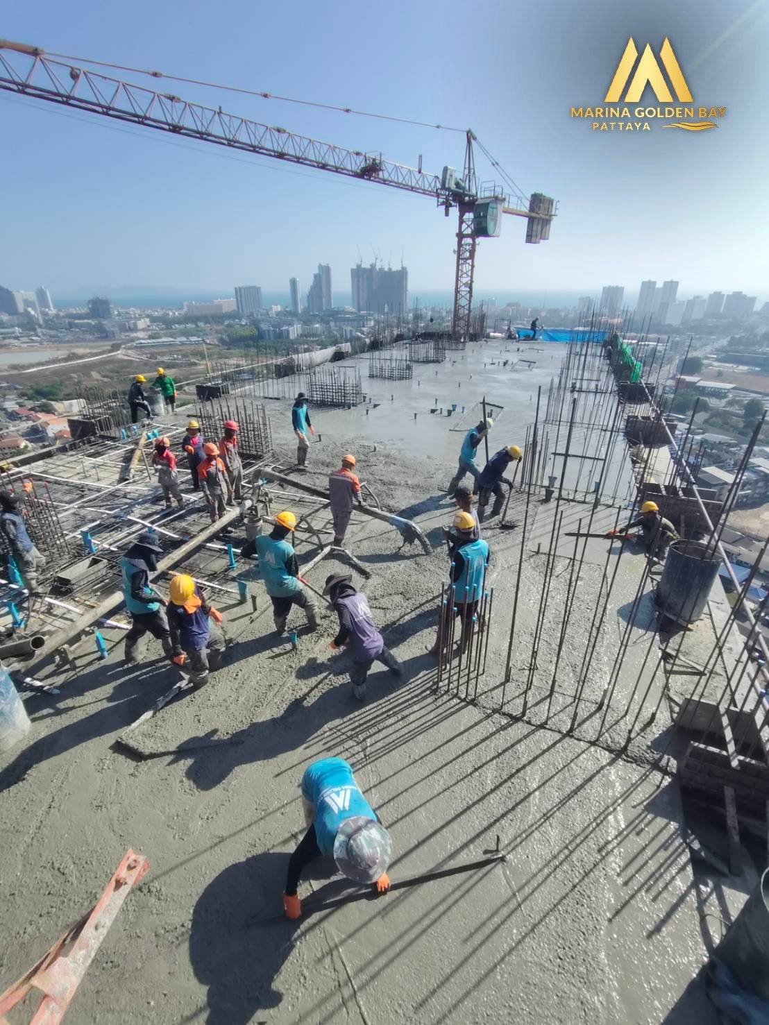 Marina Golden Bay Pattaya constraction update 25 april 2026 - Select property pattaya