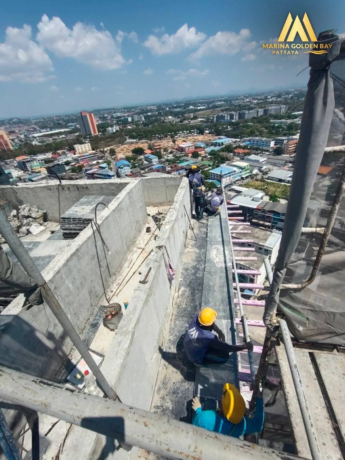 Marina Golden Bay Pattaya constraction update 25 april 2026 - Select property pattaya