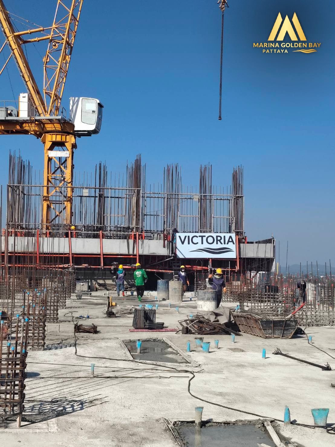 Marina Golden Bay Pattaya constraction update 25 april 2026 - Select property pattaya