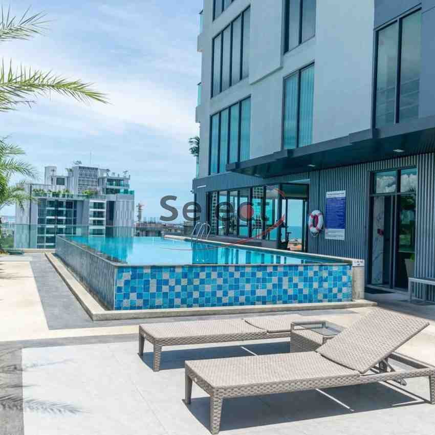 The Point Condominium Modern 2-Bedroom Sea View Residence on Pratamnak Hill - SSC2602190