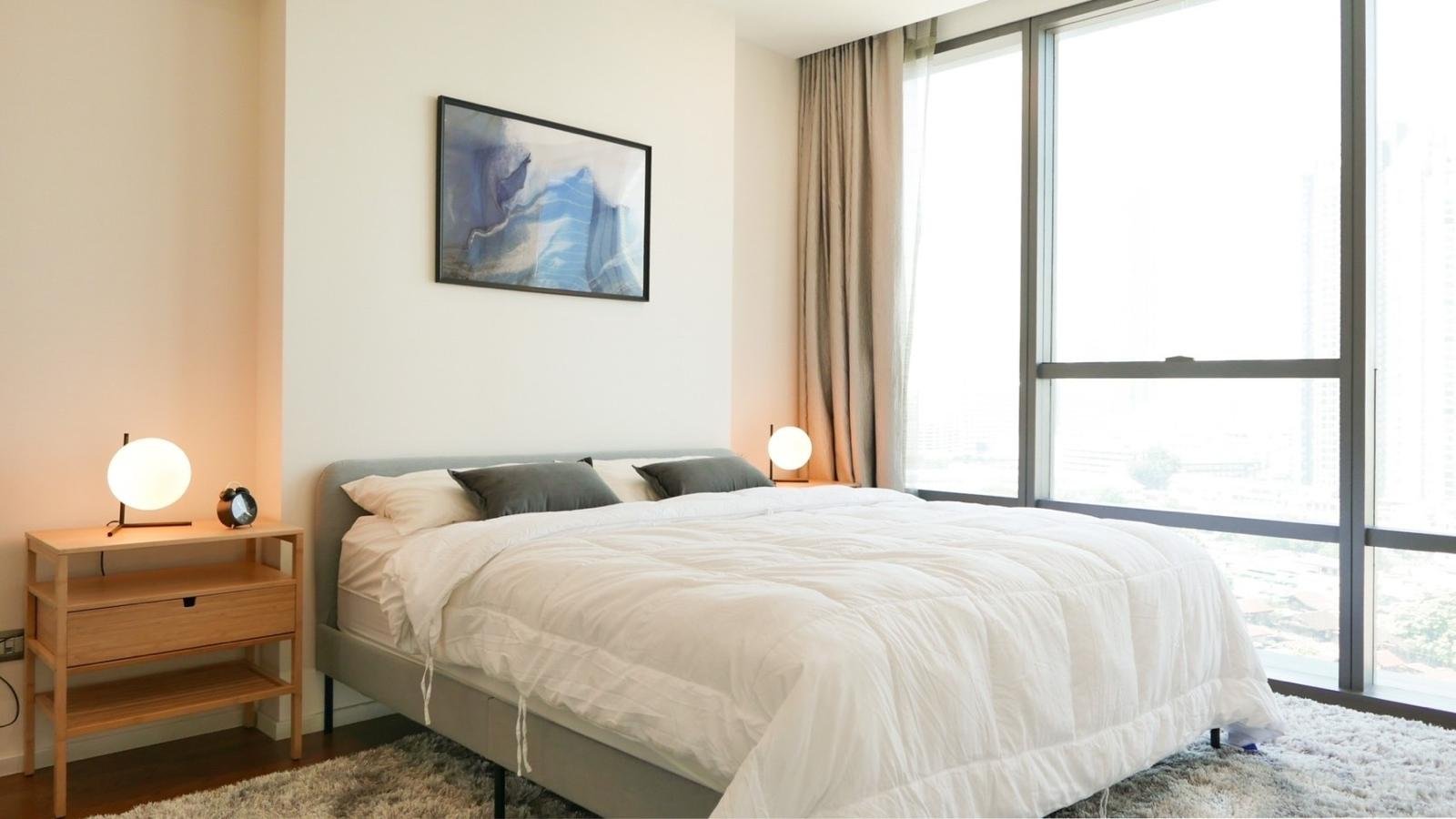 RC260715 The Bangkok Sathorn – Luxury 1-Bedroom Condo For Rent Near BTS Surasak - 12A th Floor