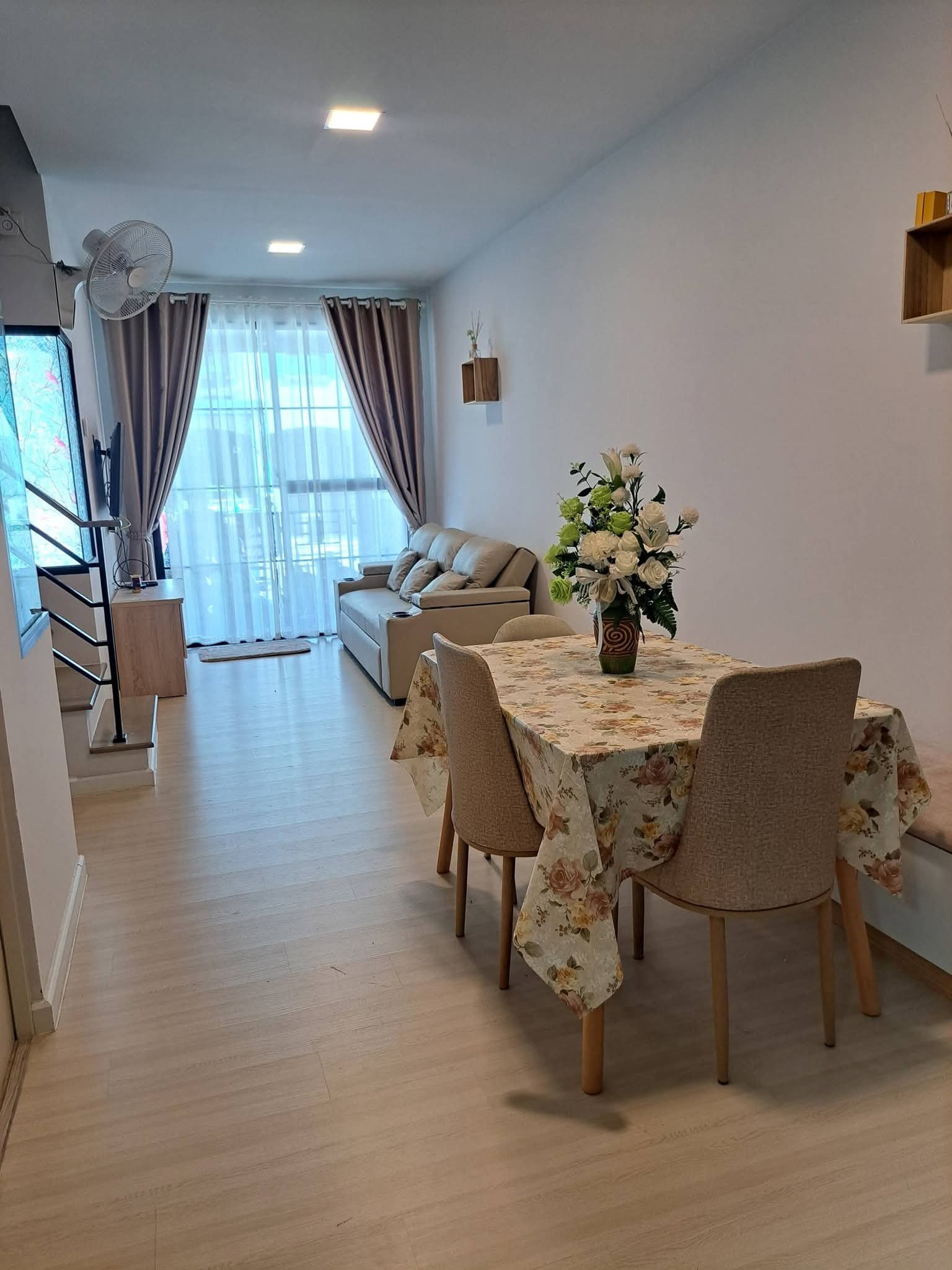 RS260714 Anasiri Ramkhamhaeng – Modern 2-Story Townhome Fully Furnished for Rent
