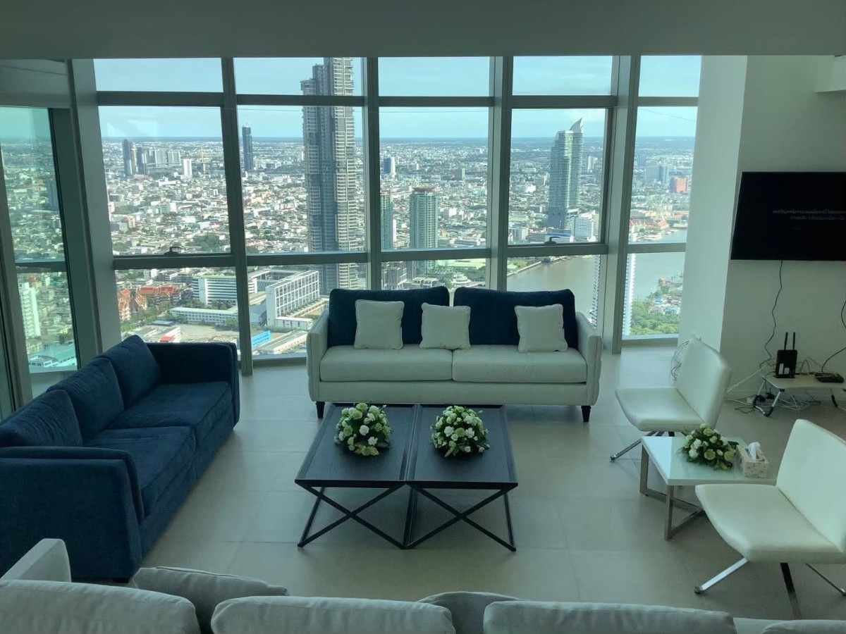 RS260915 The River Luxury Duplex Penthouse – 67th–68th floor (1) RS260915 The River Luxury Duplex Penthouse - 67th–68th floor Chao Phraya River Views