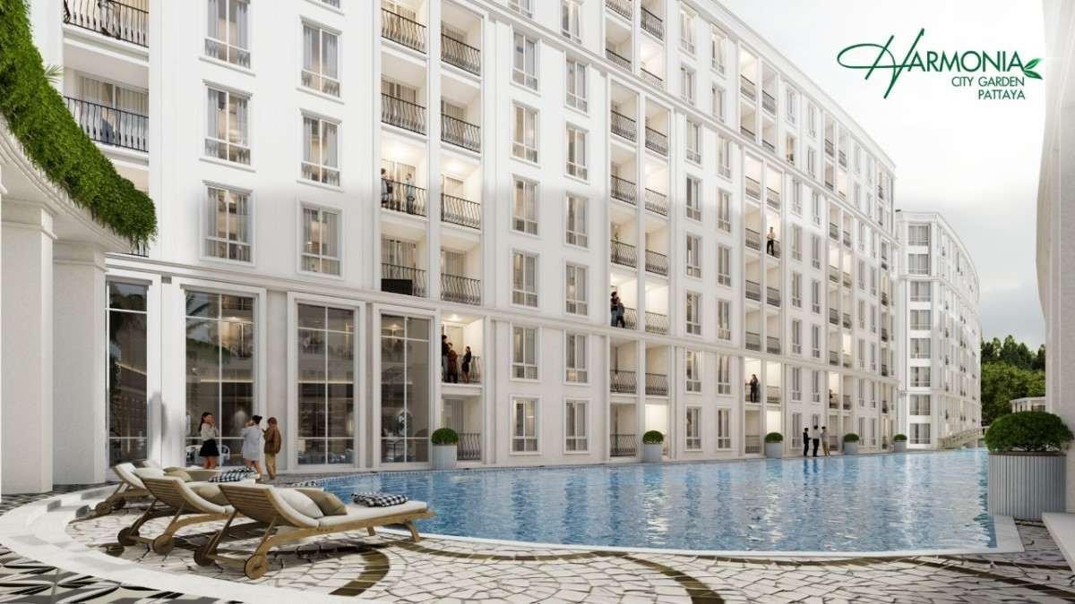 SSF260927 Harmonia City Garden - 4th Floor Pool View